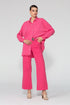 High Waist Flared Trousers